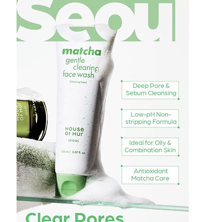 Matcha Gentle Clearing Face Wash - 150ml