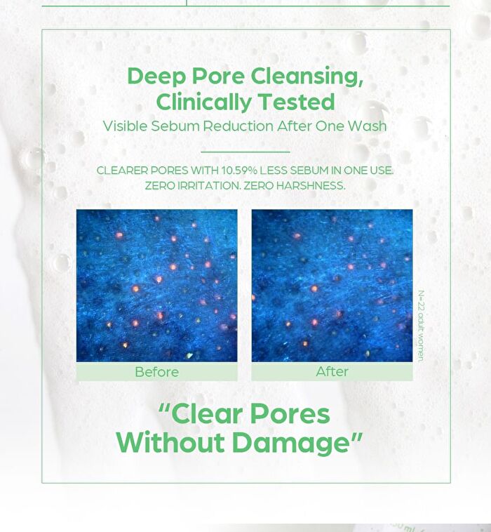 Matcha Gentle Clearing Face Wash - 150ml