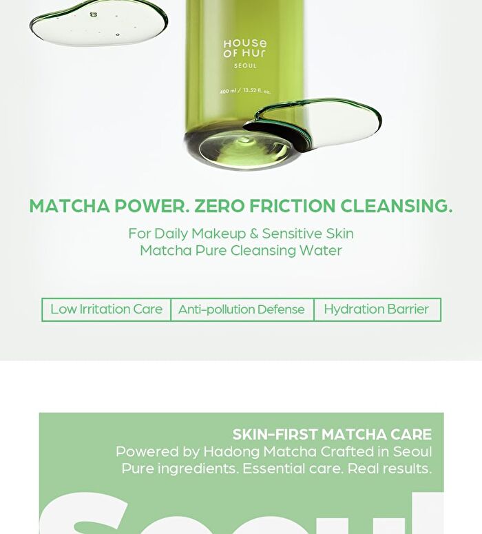 Matcha Pure Cleansing Water - 400ml