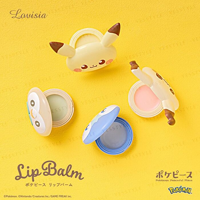 Pokemon Pokepeace Lip Balm - Mokuroh Pear - 2g