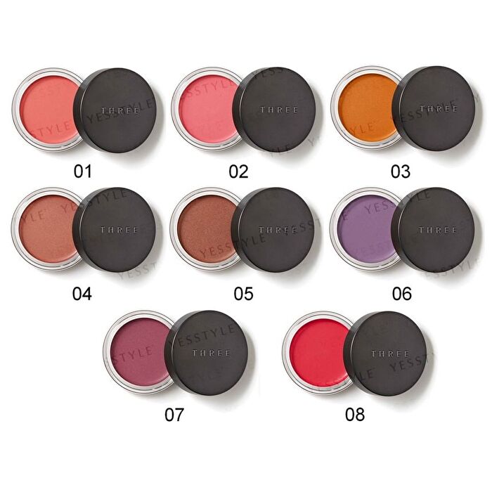 THREE Glam Tone Color Custart - 10 Clouded Petal
