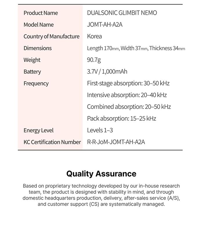 Dualsonic Glimbit Nemo - 1 Set