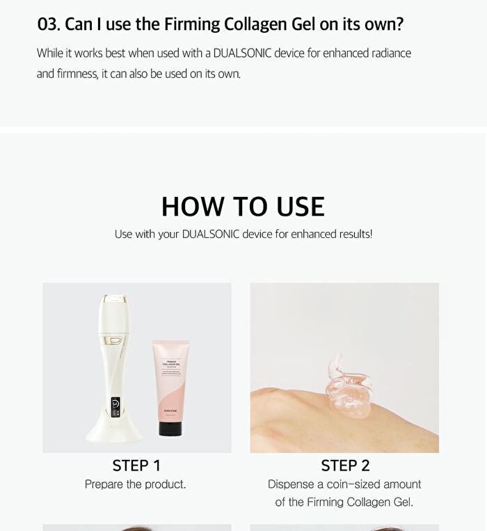 Dualsonic Firming Collagen Gel - 150ml