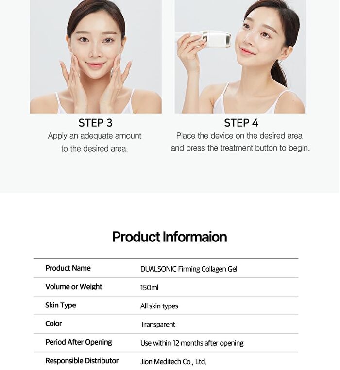 Dualsonic Firming Collagen Gel - 150ml