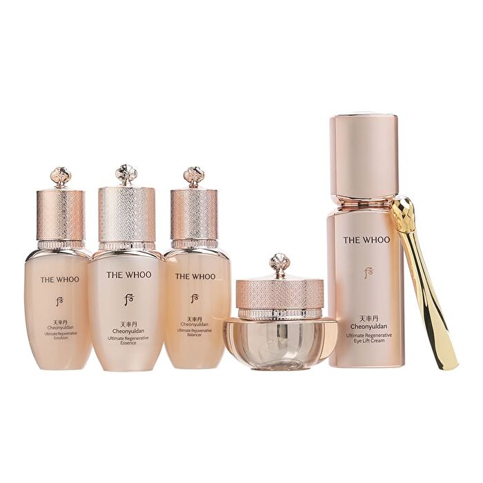 The Whoo Cheonyuldan Ultimate Regenerative Eye Lift Cream Special Set - 6 pcs