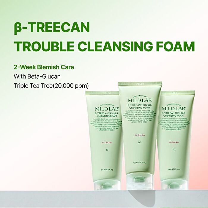 Mildlab B-Treecan Trouble Cleansing Foam - 150ml