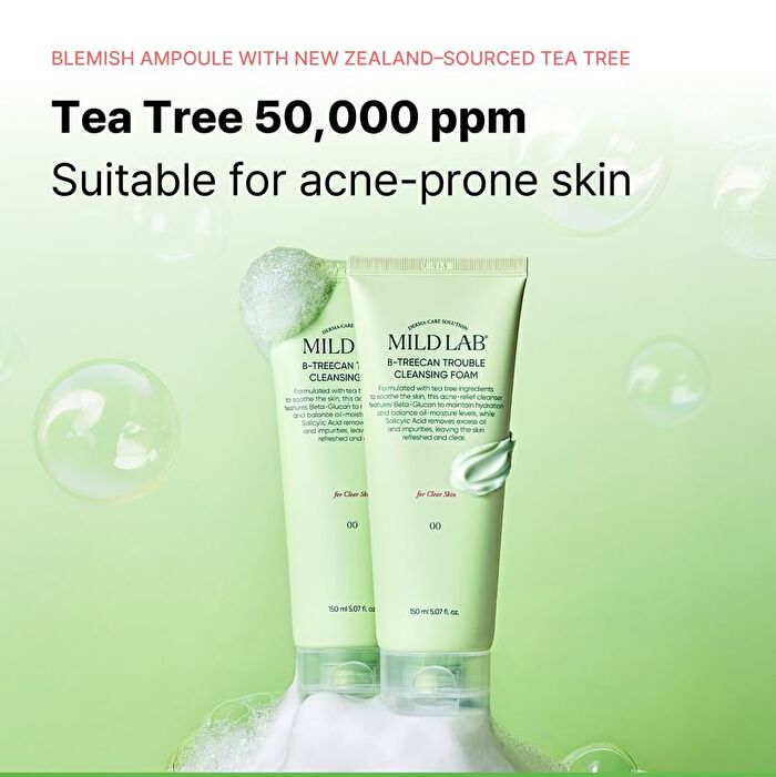 Mildlab B-Treecan Trouble Cleansing Foam - 150ml