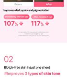 Re:dence Tone & Spot Perfect Glow Mask - 25ml x 1 sheet