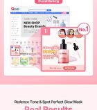 Re:dence Tone & Spot Perfect Glow Mask - 25ml x 1 sheet