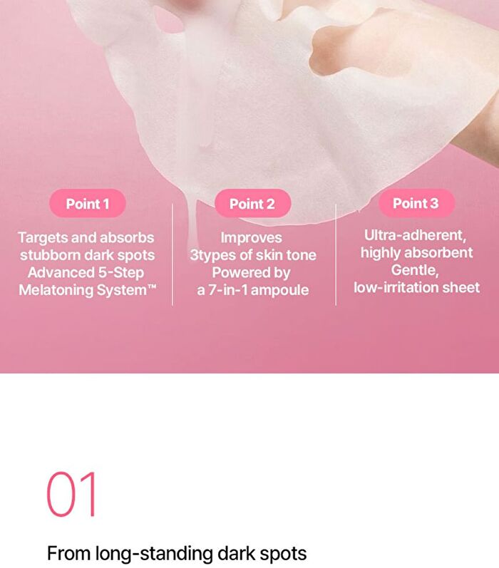 Re:dence Tone & Spot Perfect Glow Mask - 25ml x 1 sheet