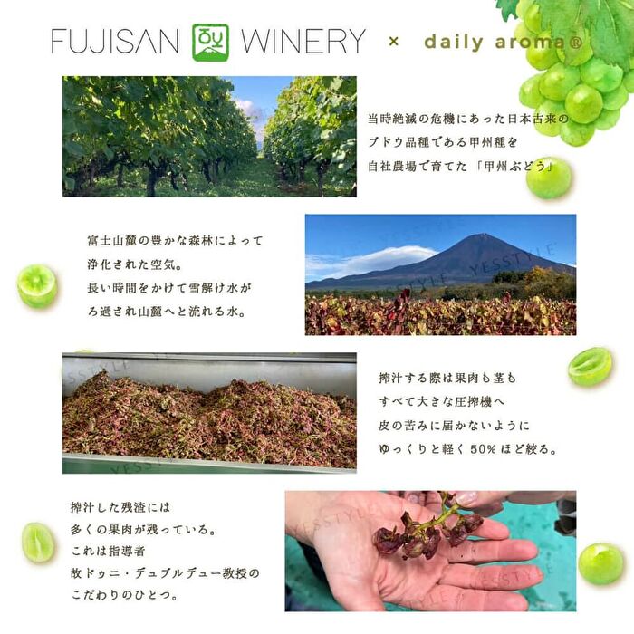 Mount Fuji Green Grape Mini Hand Cream - 20g