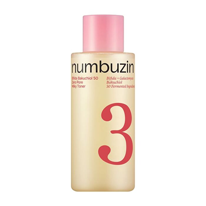 numbuzin No.3 Bifida Bakuchiol 50 Zero Pore Milky Toner - 200ml