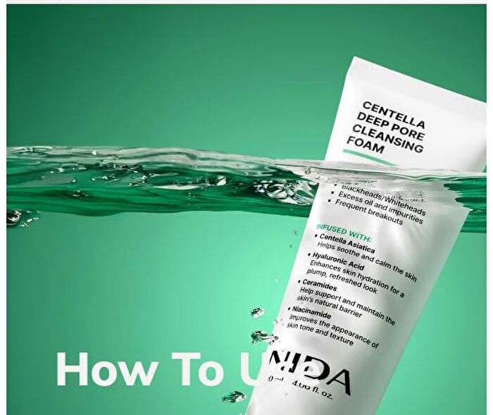 Nida Centella Deep Pore Cleansing Foam - 120ml