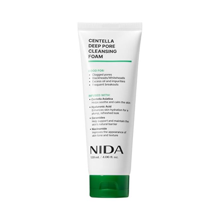 Nida Centella Deep Pore Cleansing Foam - 120ml