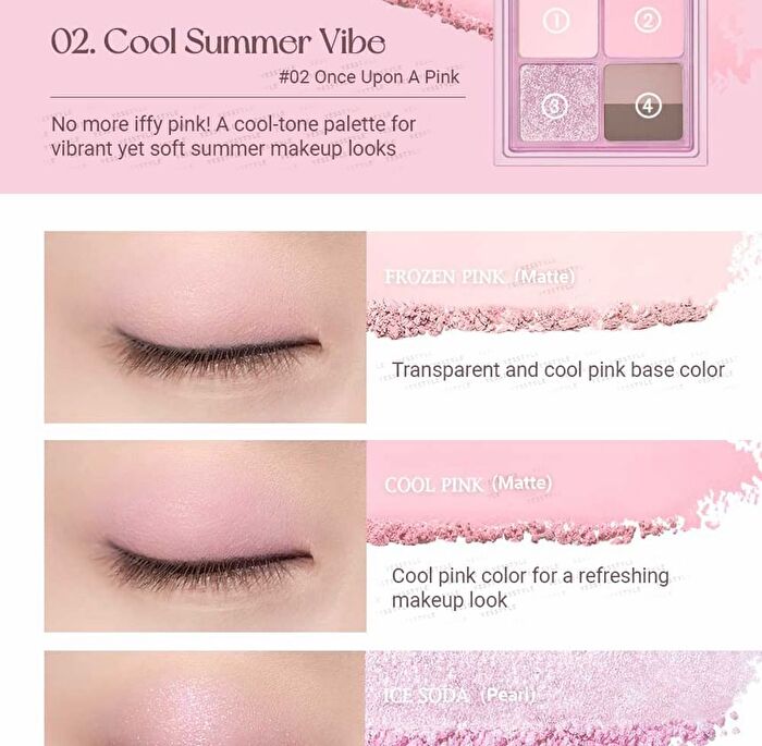 peripera Ink Pocket Shadow Palette - 4 Types - #13 Aegyosal Should I?
