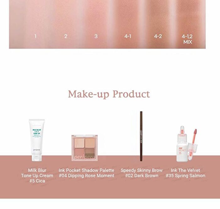 peripera Ink Pocket Shadow Palette - 4 Types - #13 Aegyosal Should I?