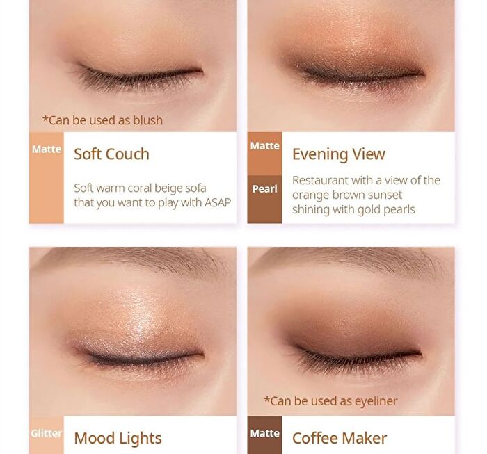 peripera Ink Pocket Shadow Palette - 4 Types - #13 Aegyosal Should I?