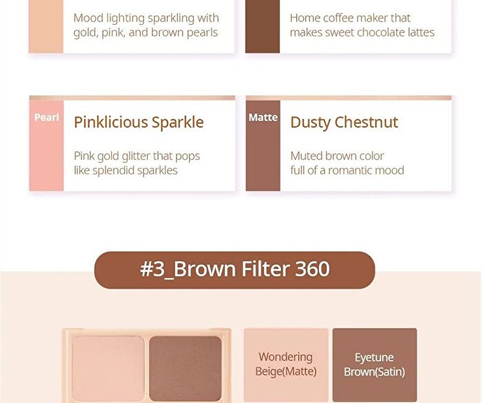 peripera Ink Pocket Shadow Palette - 4 Types - #13 Aegyosal Should I?