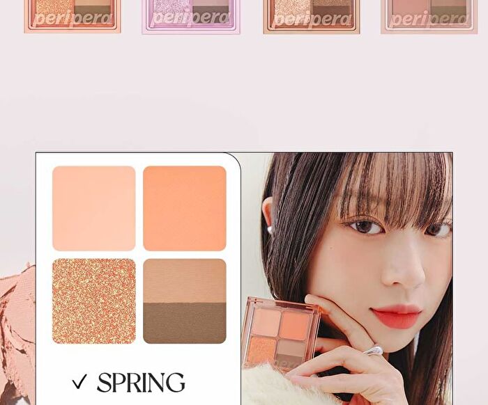 peripera Ink Pocket Shadow Palette - 4 Types - #13 Aegyosal Should I?