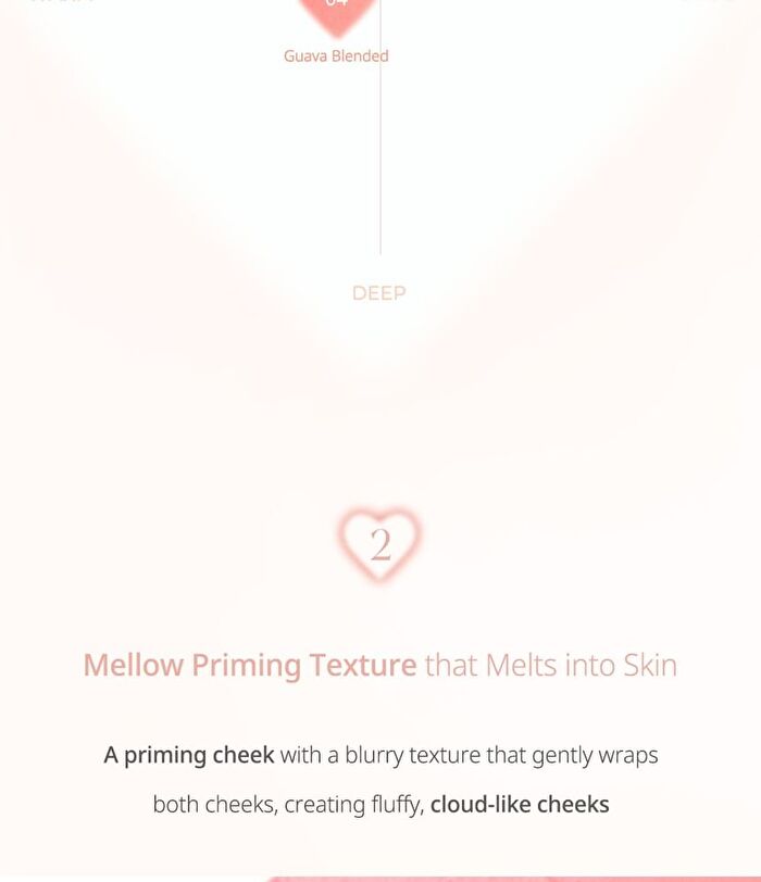 peripera Blurry Tok Cheek - 5 Colors - #02 Peach Latte