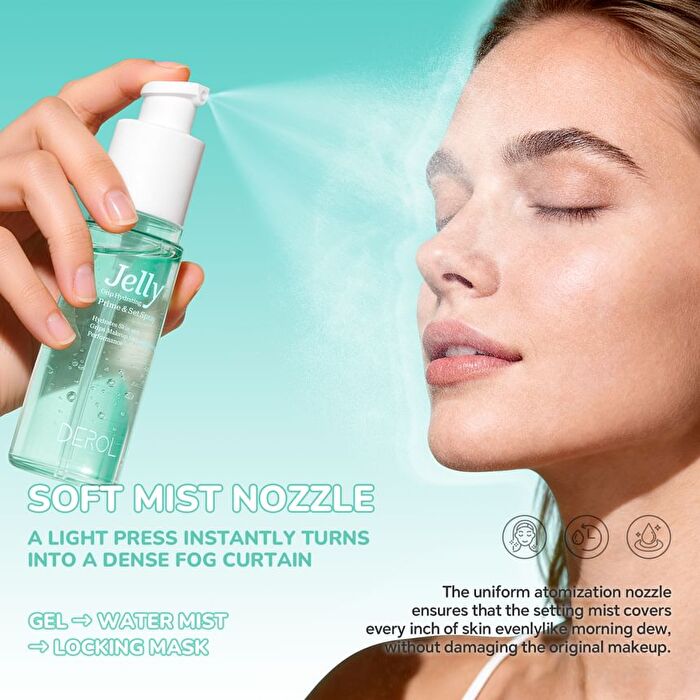 Derol Jelly Grip Hydrating Prime & Set Spray - 50ml