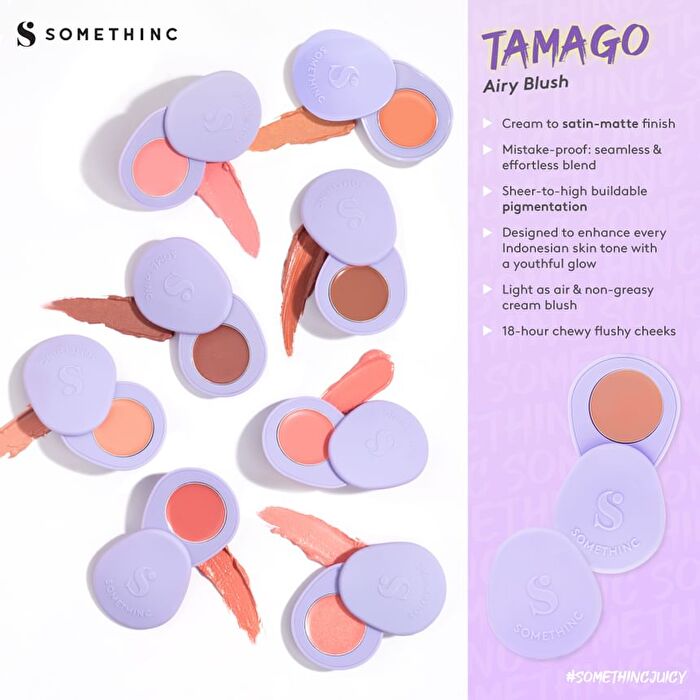 Somethinc Tamago Airy Blush - Honey