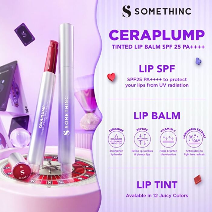 Somethinc Ceraplump Tinted Lip Balm SPF25 PA++++ - 04 Lace