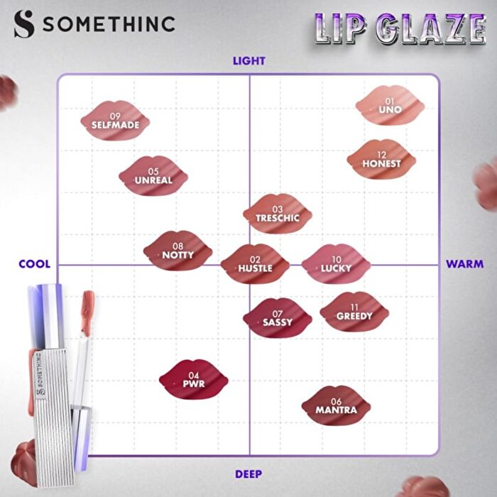 Somethinc Forever Stay Comfort Lip Glaze - 12 Honest