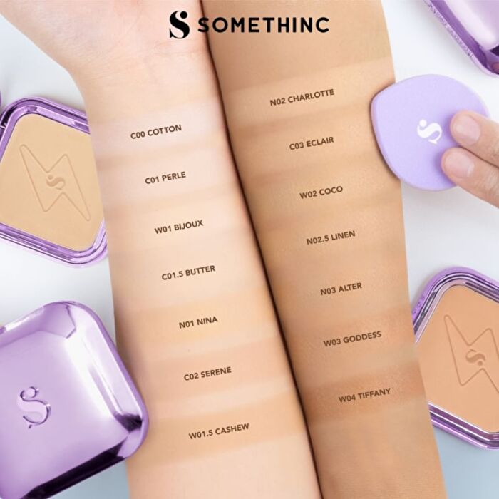 Somethinc Copy Paste CoverBlur Powder Foundation - N01 Nina