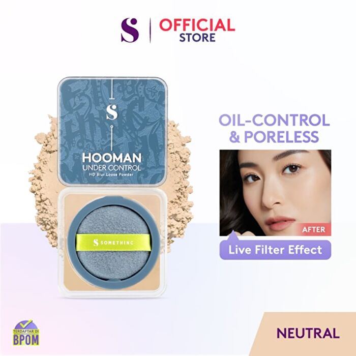 Somethinc Hooman Under Control HD Blur Loose Powder - Medium