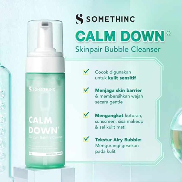 Somethinc Calm Down! Skinpair Bubble Cleanser - 150ml