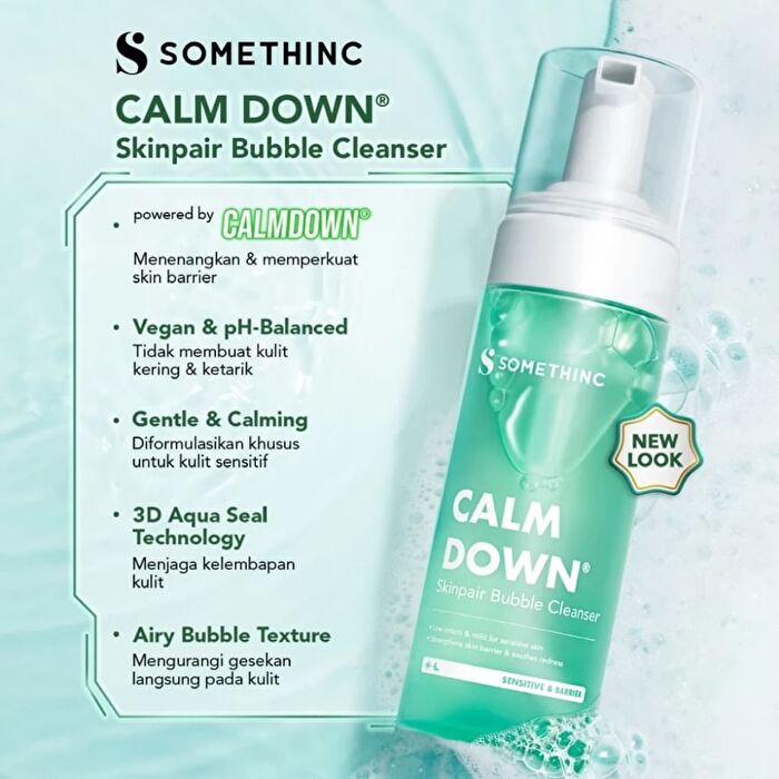 Somethinc Calm Down! Skinpair Bubble Cleanser - 150ml