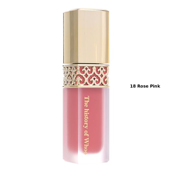 The Whoo Gongjinhyang Mi Velvet Liquid Lip Rouge - 2 Colors - #18 Rose Pink