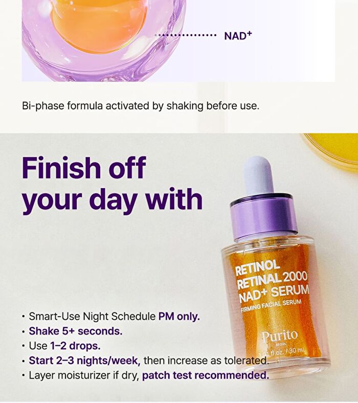 Retinol Retinal 2000 NAD+ Serum - 30ml
