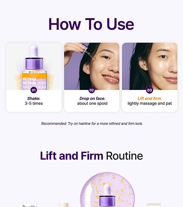 Retinol Retinal 2000 NAD+ Serum - 30ml
