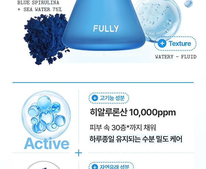 Fully Blue Spirulina Hyal Deep Hydrating Serum - 50ml
