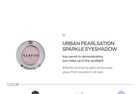 Klavuu Urban Pearlsation Sparkle Eyeshadow - 7 Colors - #SP6 Champagne Peach