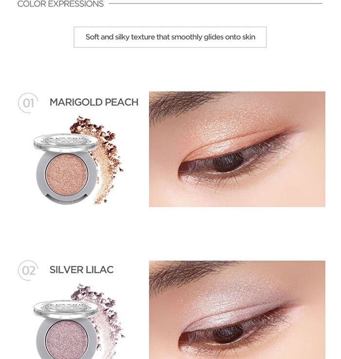 Klavuu Urban Pearlsation Sparkle Eyeshadow - 7 Colors - #SP7 Rose Muhly