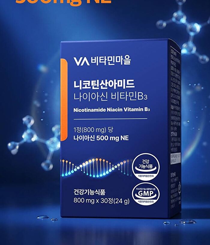 Nicotinamide Niacin Vitamin B3 - 800mg x 30 tablets