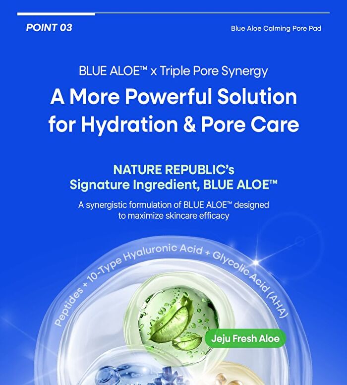 Blue Aloe Calming Pore Pad - 70 pads