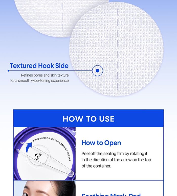 Blue Aloe Calming Pore Pad - 70 pads
