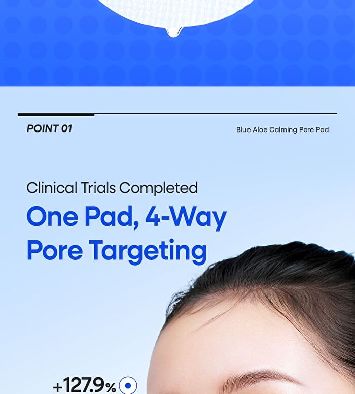 Blue Aloe Calming Pore Pad - 70 pads