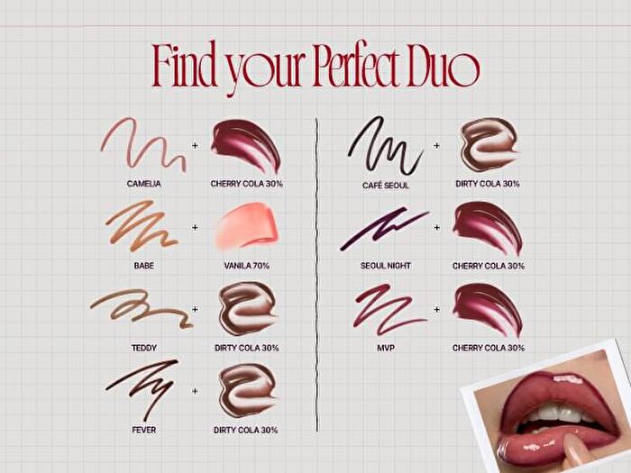 fwee Lip Contour Stain - 7 Colors - #03 Teddy