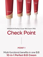 M Perfect Cover B.B Cream Pro - 4 Colors - #21 Light Beige