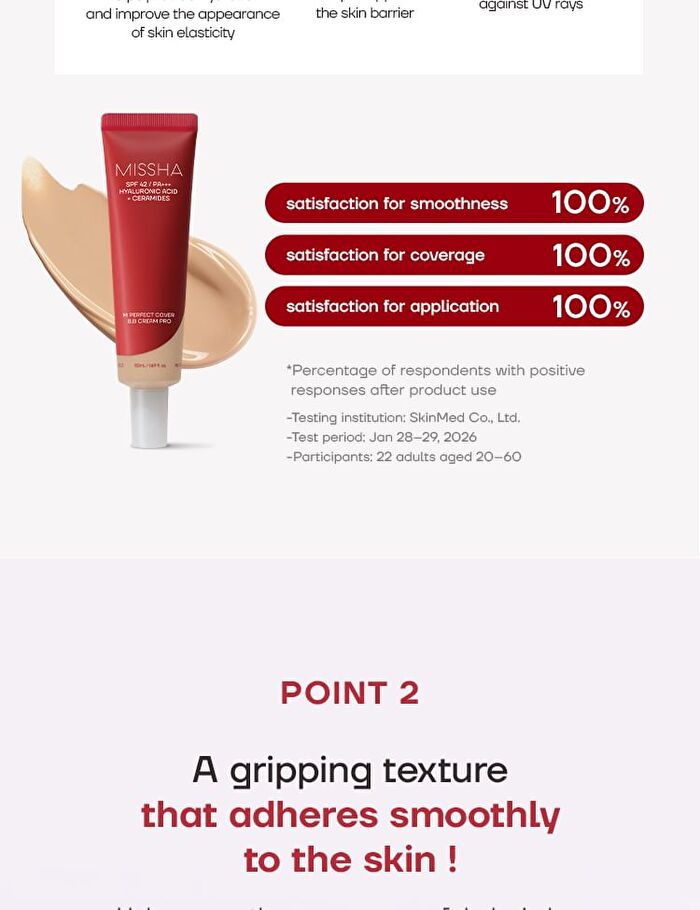 M Perfect Cover B.B Cream Pro - 4 Colors - #27 Honey Beige
