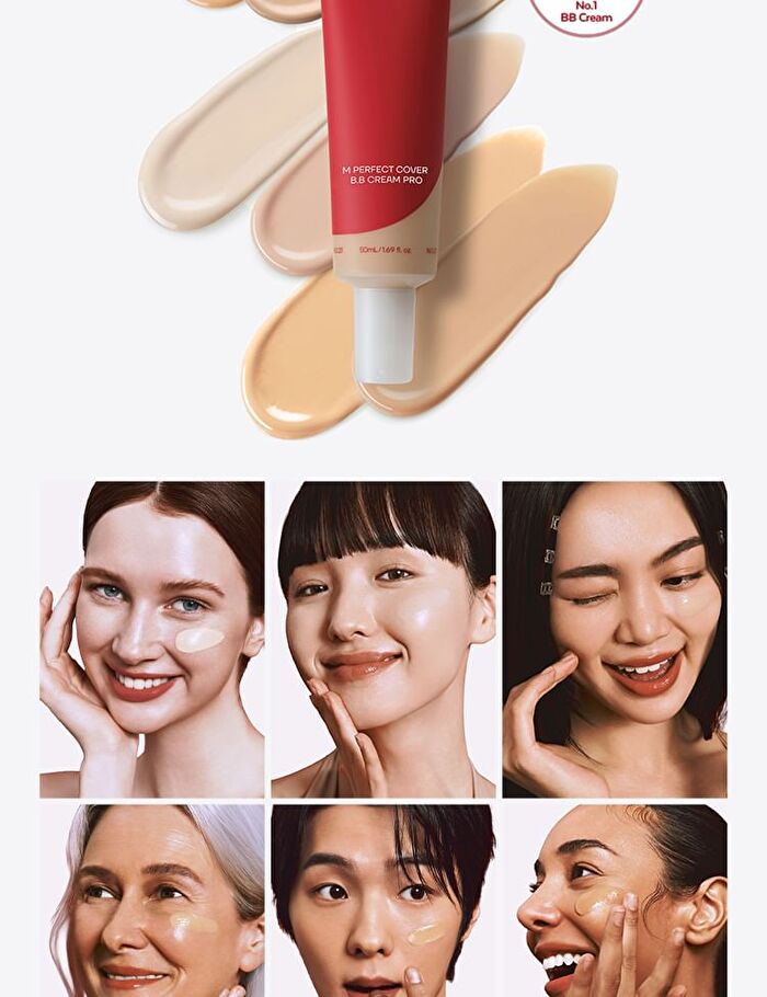 M Perfect Cover B.B Cream Pro - 4 Colors - #27 Honey Beige