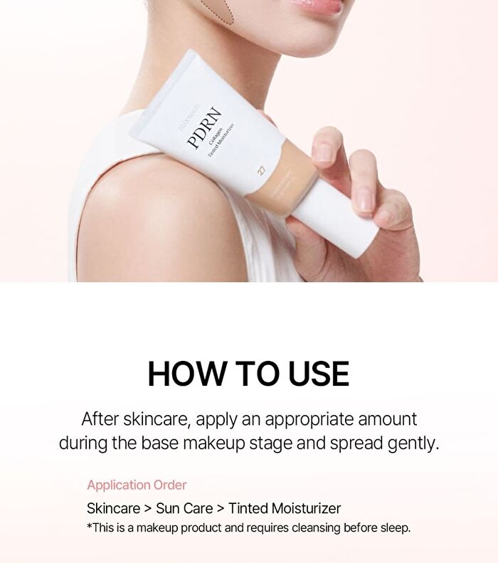 mixsoon PDRN Collagen Tinted Moisturizer - 10 Colors - #21 Soft