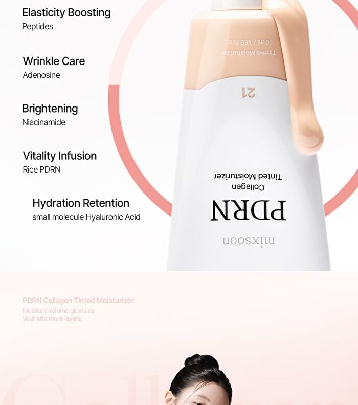 mixsoon PDRN Collagen Tinted Moisturizer - 10 Colors - #30 Melt