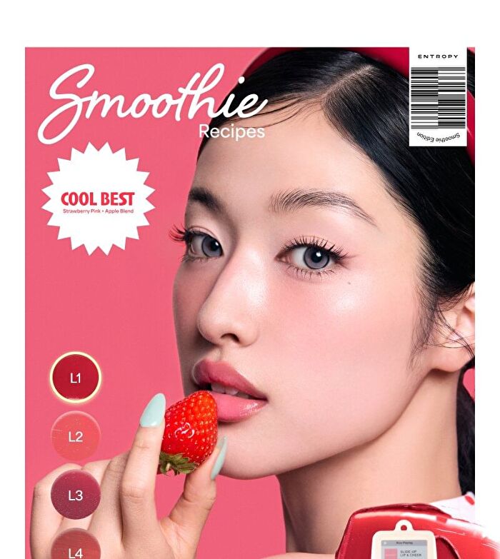Entropy Slide-up Lip & Cheek Smoothie Edition - 6 Colors - #193C Apple Blend