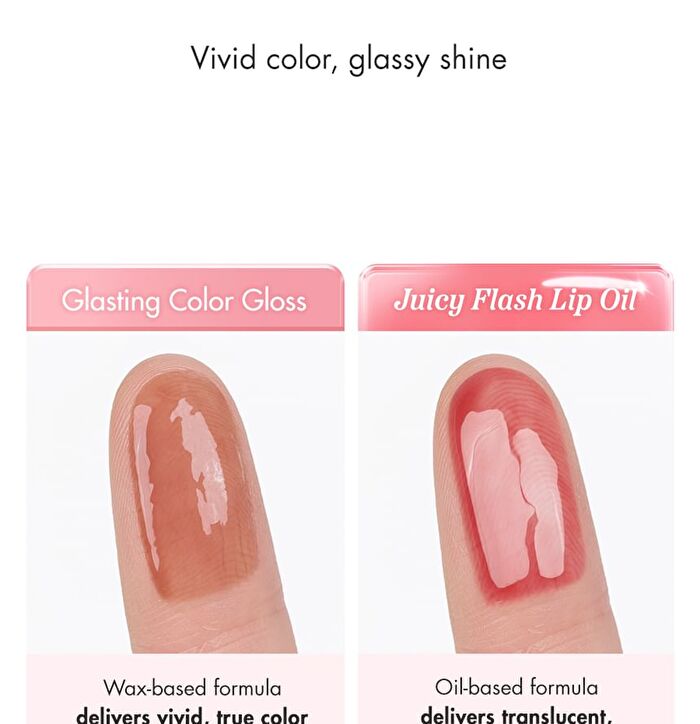 Juicy Flash Lip Oil - 9 Colors - #04 Flare Lychee